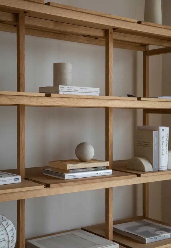 Une bibliothèque minimaliste