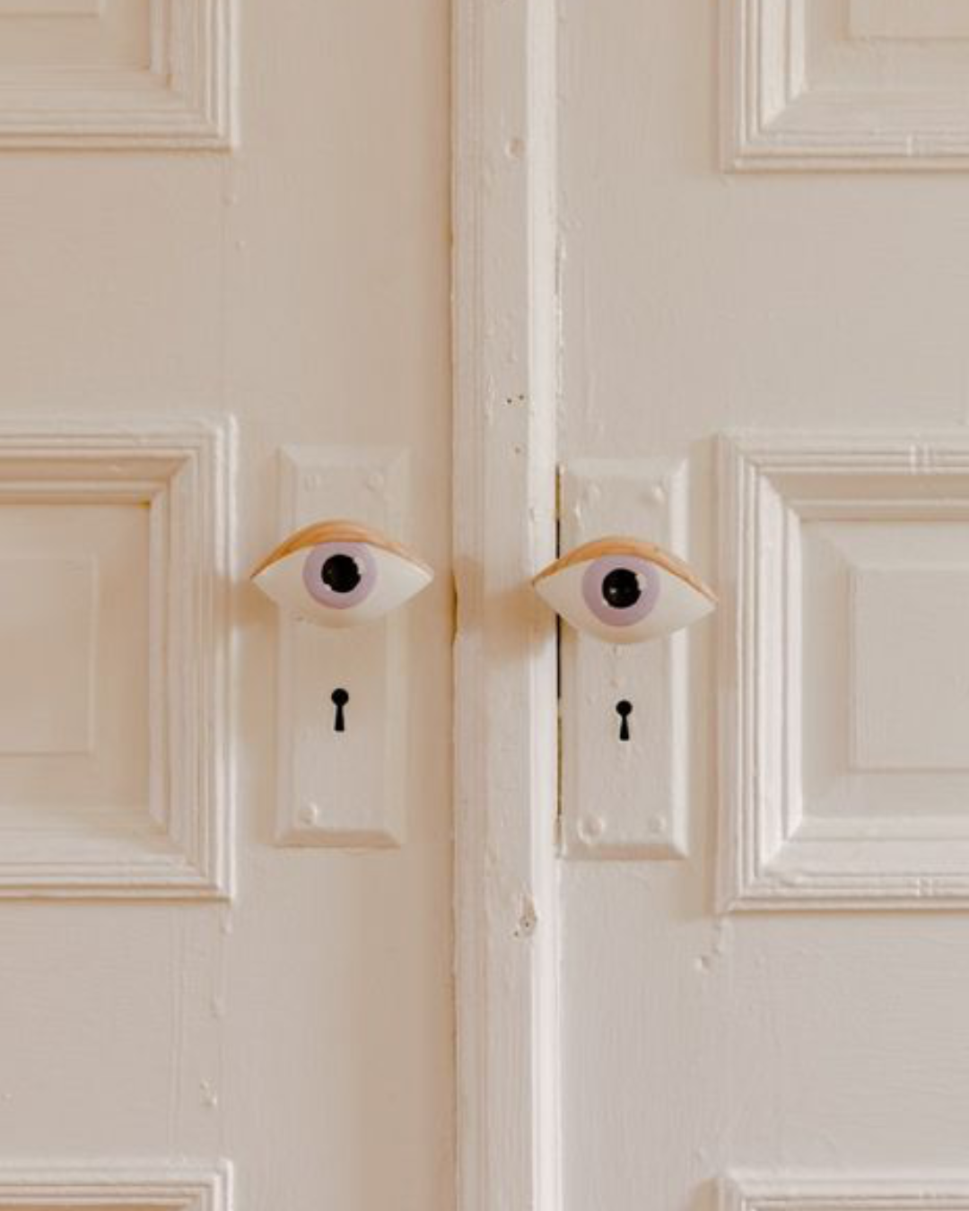 Poignées de porte originales yeux Dusen Dusen