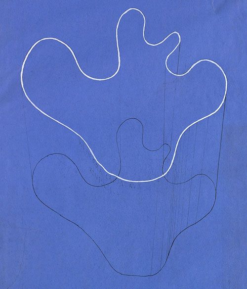 Dessin du vase d'Alvar Aalto