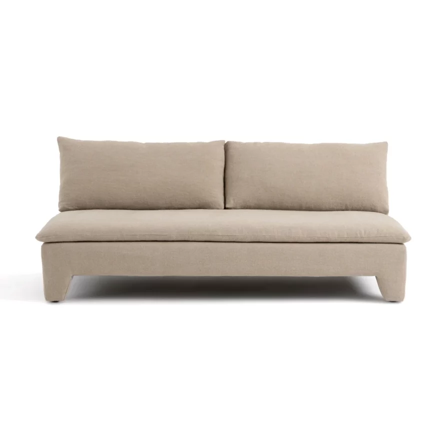 Canapé design en lin